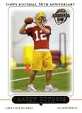 2005 Topps Green Bay Packers 12 Card Team Set with Aaron Rodgers Rookie