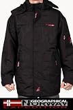 Geographical Norway Herren Jacke Bill Dobby Farbe Schwarz / Black Gr S-XXXL