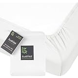 Kushies Organic Jersey Crib Fitted Sheet, White