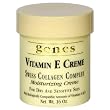 Genes Vitamin E Creme Swiss Collagen Complex Moisturizing Creme for Dry and Sensitive Skin 16 oz