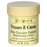 Genes Vitamin E Creme Swiss Collagen Complex Moisturizing Creme for Dry and Sensitive Skin 16 oz