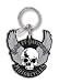 Universal Key Chain - Harley Davidson w/ Skull and Wings