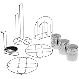 Royal Cuisine 8-Piece Chrome Pantry Set