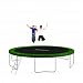 Trampolin � 430 cm mit Leiter, gr�n, bis 200 kg