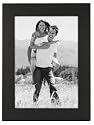 Linear Black Picture Frame 5x7"