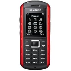 Unlocked Samsung Xplorer B2100 Solid Extreme Anti-Shock Waterproof Quad-Band Phone Red -International version with Embedded Flashlight