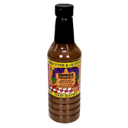 Annie's Naturals Red Wine & Olive Oil Vinaigrette, Organic, 1-Liter Bottles (Pack of... by Annie's Naturals