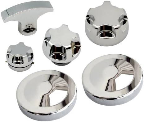 2010-2013 Camaro V8 6.2L Chrome Billet Aluminum Engine Caps 6 Piece Set