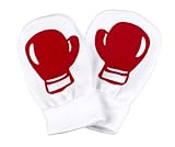 Spoilt Rotten - Red Boxing Baby Scratch Mittens