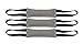 RedLine K9 Bundle of 3 Premium Leather Bite Tug Toy 2 Handle 3