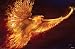 Phoenix Rising (Fire Bird) Art Poster Print - 24