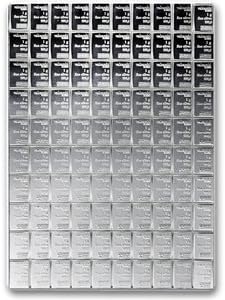 100 Gram Valcambi Silver CombiBars