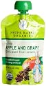 Peter Rabbit Organics, Organic Apple and Grape 100% Pure Fruit Snack, 4-Ounce Pouches (Pack of 10)