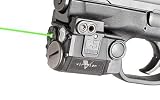 Viridian Green Laser Sights Universal Sub-Compact Green Laser Sight with Tactical Light