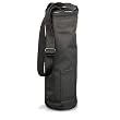 PVC Fabric Wine Bottle Cooler Black Bag