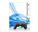 Blue Trance Design PS3 Playstation 3 Body Protector Skin Decal Sticker