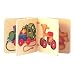 Vehicles Wooden Picture Book