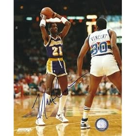 Buy Michael Cooper Autographed Los Angeles Lakers 8x10 Photo