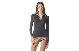 Conte of Cashmere Polo (Antracita)
