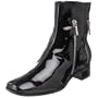 Aquatalia by Marvin K. Women's Val Ankle Boot,Black weatherproof patent,8.5 M US