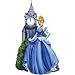 Cinderella Molded Cake Candle