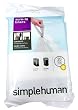 simplehuman Custom Fit Trash Can Liner E, 20 Liters / 5.3 Gallons, 20-Count (pack of 3)