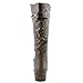 Journee Collection Womens Ankle-Strap Buckle Knee-High Riding Boot