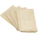 DII Organic Cotton Natural Dish Cloth, Set of 4