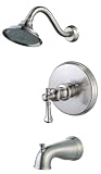 Pegasus 873-5104 Verdanza Single-Handle Pressure Balance Tub/Shower Faucet, Brushed Nickel