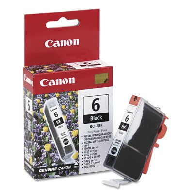 Canon BCI-6 Black Ink Tank, Canon BCI-6BK