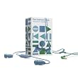 AIAIAI: Pipe Earphones w/ Mic - Petroleum Gradient