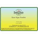 Alternative Health & Herbs Remedies Rose Hips Powder, 8-Ounce Bags (Pack of 2)