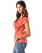 Multi Layer Top with Flower Belt Product Image