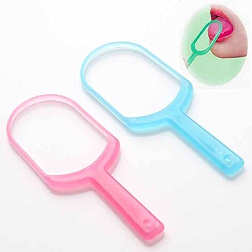 1pcs Tongue Cleaner Improve Oral Hygiene Random Color Blue / Pink