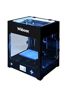 Wiiboox ONE MINI Desktop 3D Printer, Single Extruder, 100 Microns, 7.8"x5.9"x5.9", 1 Air Particle Filtration Module, with One Filament from Wiiboox