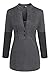 Zeagoo Women's Split V-Neck Maternity Clothes Breastfeeding and Nursing Blouse Tops