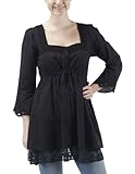 IMAGE OF Joe Browns Women's Cornelli Detail Longline Tunic Black 8