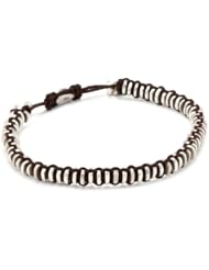 M. Cohen Handmade Designs Discs on Knotted Colored Cord Bracelet