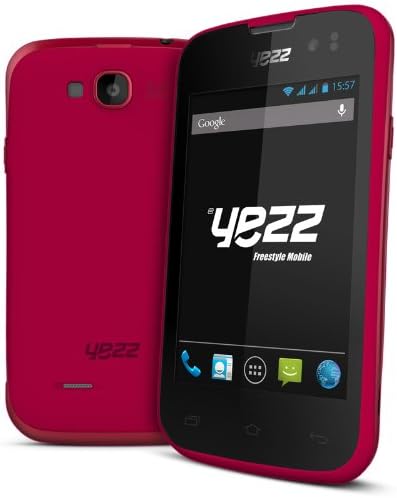 Andy A3.5EP Factory Unlocked Phone Yezz Wireless (Red)