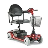 Power Scooters | Invacare Lynx L-4 4-Wheel Microportable Scooter: Color - Blue
