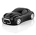 Wireless Sport Car Mouse Optical Mouse Gaming Mouse Mice Ergonomic Design for Computer Laptop Black Color