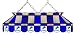 Imperial Detroit Lions Licensed 40-Inch Rectangular Stained Glass Billiard Table Light
