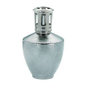 Lampe Berger Cheverny Silver Glass Catalytic Burner Lamp