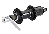 SHIMANO FH-RM30 rear wheel hub quick release black 36 holes