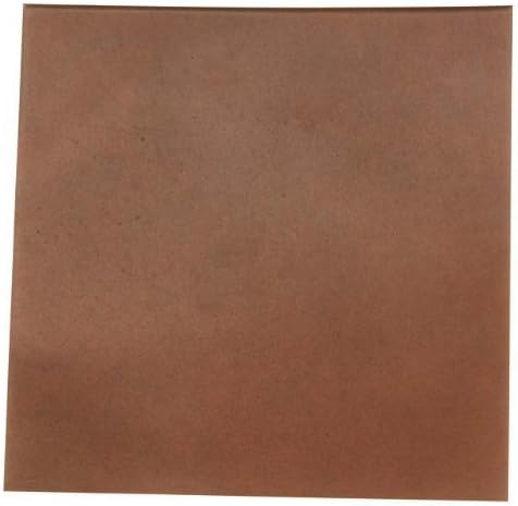Lillypilly Copper Sheet Metal Square Antiqued Patina 36 Gauge - 3x3 Inch by Lillypilly Designs