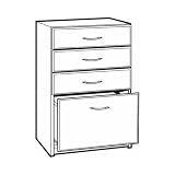 Closetmaid #12318-36 4 Drawer Base Cabinet