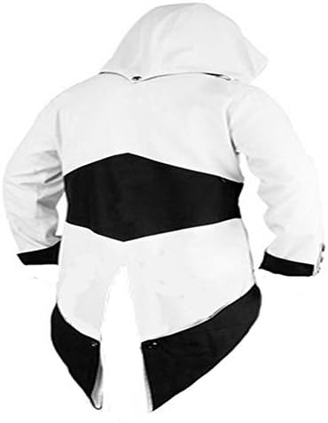 NEW STYLE ASSASSIN CREED COAT/JACKET (M, BLACK & WHITE)