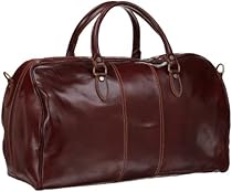 Hot Sale Floto Luggage Venezia Duffle, Vecchio Brown, One Size