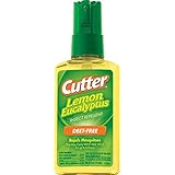 Cutter Lemon Eucalyptus Insect Repellent Pump Spray, 4-Ounce