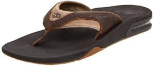 Reef Men's Fanning Sandal, Brown/Brown, 15 M US